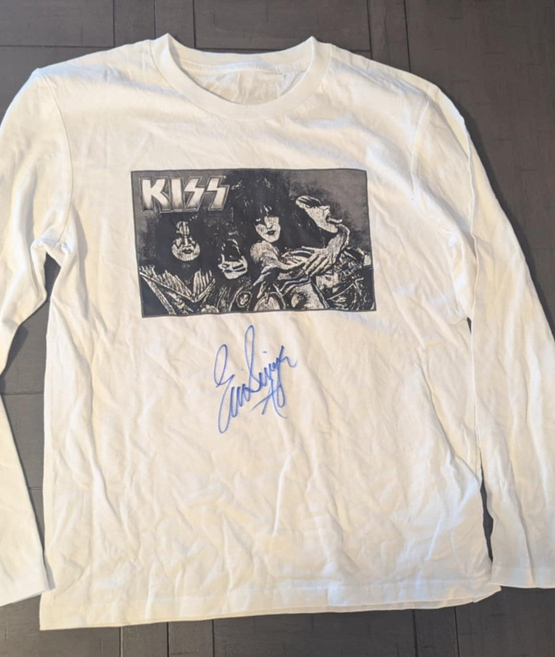 T-shirt Manches Courtes Homme Eric Singer - Motif Musicien, 95% Polyester, Confortable