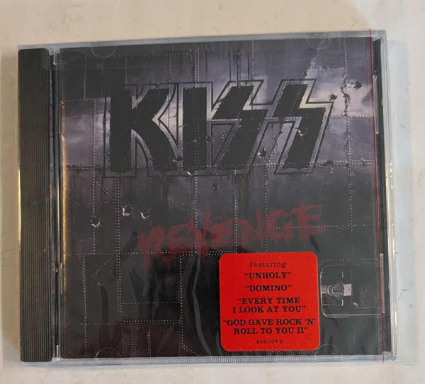 KISS Eric Singer Owned  REVENGE Sealed  CD Personal Collection