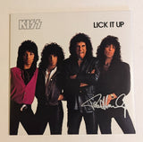 PAUL STANLEY Signed LICK IT UP LP