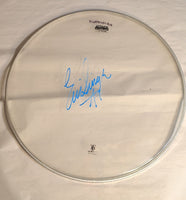 8-7-2012 ALBUQUERQUE Eric Singer Stage-used signed drum heads KISS