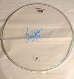 8-7-2012 ALBUQUERQUE Eric Singer Stage-used signed drum heads KISS