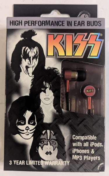 KISS EAR BUDS 2010 OFFICIAL KISS CATALOG RELEASE NEW SEALED