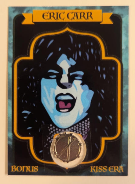 ERIC CARR  Custom Charm on a Trading Card KISS