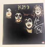 KISS ACE FREHLEY Signed DEBUT 1st  LP Autograph Signed in Silver Scratch and Dent