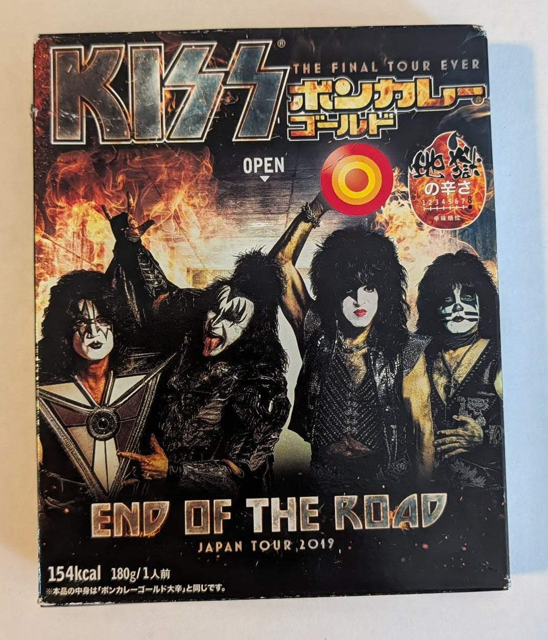 和楽器 Kissy KISS Eric Singer Owned 2019 Japan END OF THE ROAD SPICY CURRY New
