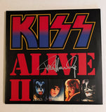 KISS PAUL STANLEY signed ALIVE II LP Autograph