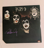 KISS PAUL STANLEY signed KISS DEBUT 501 LP COMPLETE Original  Pressing Paul Stanley Owned