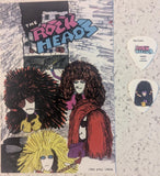 ERIC CARR ROCKHEADS PROMO BUNDLE Book Postcard Guitar Pick  NEW  KISS