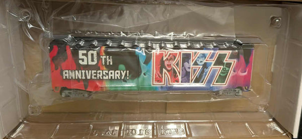 KISS 50th Anniversary TRAIN CAR Bradford Exchange