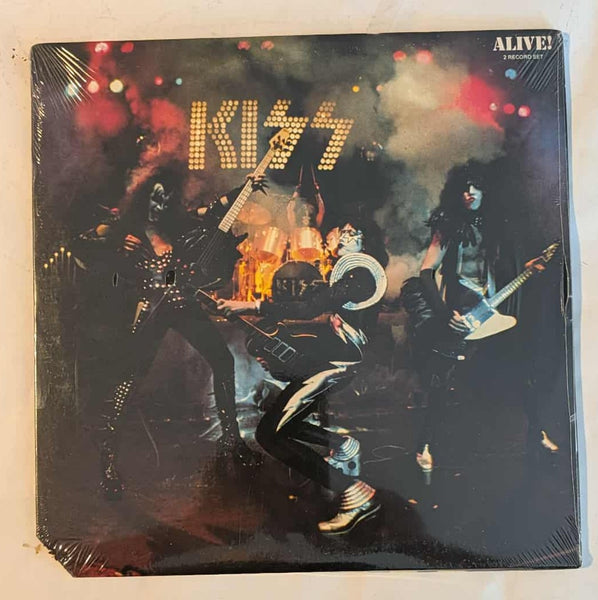 KISS ALIVE LP 501 pressing No UPC  Vinyl New Sealed