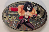 ERIC CARR UNMASKED Belt Buckle KISS