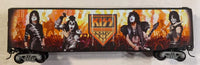 KISS Bradford Exchange Rock n Roll Express Illuminated Electric Train 10 Cars Total Sample w Paperwork
