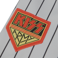 KISS KISSOnline Ex DRESSED TO KILL AWAY Baseball Jersey Large