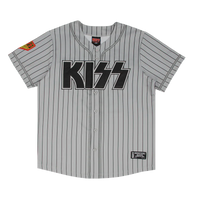 KISS KISSOnline Ex DRESSED TO KILL AWAY Baseball Jersey Large