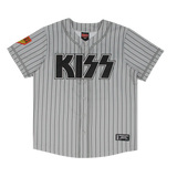 KISS KISSOnline Ex DRESSED TO KILL AWAY Baseball Jersey Large