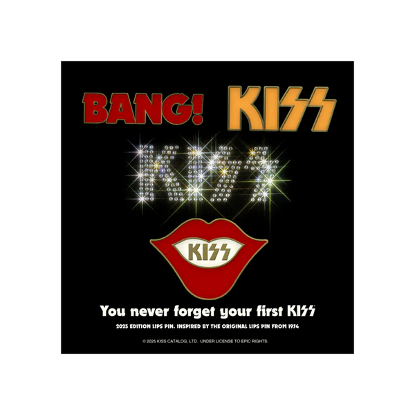 KISS KISSOnline Ex YOU NEVER FORGET YOUR FIRST KISS Set of 3 PINS