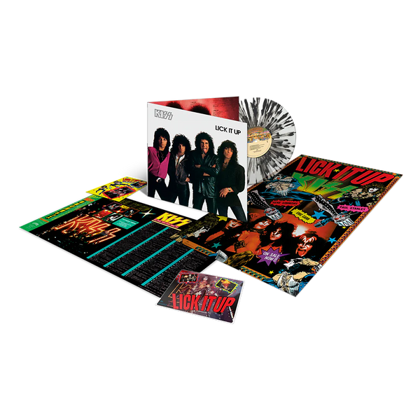 KISSONLINE KISS LICK IT UP LIMITED KOL EX JAPAN EDITION 1LP Signed KISSONLINE KISS LICK IT UP LIMITED KOL EX JAPAN EDITION 1LP Signed