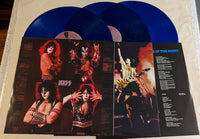 KISS ACE FREHLEY Signed CREATURES OF THE NIGHT 40th Anniversary 3LP Blue Vinyl