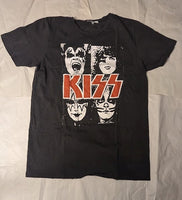 KISS 4 Make-Up Faces short sleeve T-shirt XL large