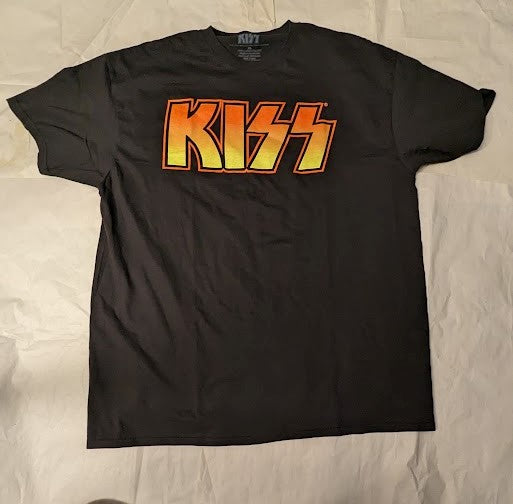 KISS 4 Logo short sleeve T-shirt XL