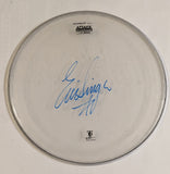 8-5-2012 SAN ANTONIO Eric Singer Stage-used signed drum heads KISS