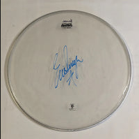 9-21-2012 HOLMDEL NJ  Eric Singer Stage-used signed drum heads KISS