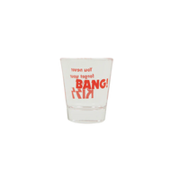 KISS KISSOnline Ex BANG SHOT GLASS SET OF 2 LOVE GUN  New Sealed in Box
