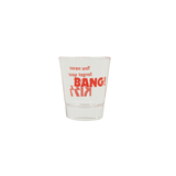 KISS KISSOnline Ex BANG SHOT GLASS SET OF 2 LOVE GUN  New Sealed in Box