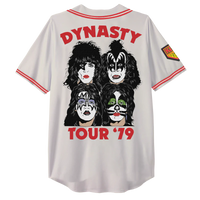 KISS Dynasty Tour 79’ Baseball Jersey 2XL