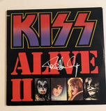 KISS PAUL STANLEY ALIVE II  signed  LP Original 80s Pressing Paul Stanley Owned
