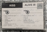 KISS Eric Singer Owned  ALIVE III Promo Cassette  Personal Collection