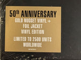 KISS Online Ex Debut 1st LP 50th Anniversary Gold Nugget Vinyl w Foil Jacket NEW Sealed
