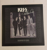 KISS PAUL STANLEY signed DRESSED TO KILL LP Silver Signature Autograph