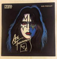 KISS ACE FREHLEY Signed SOLO LP Signed in Silver SCRATCH & DENT 5 available
