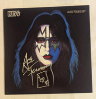 KISS ACE FREHLEY Signed SOLO LP Signed in Silver SCRATCH & DENT 5 available