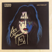 KISS ACE FREHLEY Signed SOLO LP Signed in Silver SCRATCH & DENT 5 available