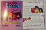 ERIC CARR ROCKHEADS PROMO BUNDLE Book Postcard Guitar Pick  NEW  KISS