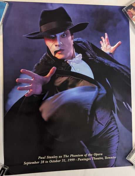 KISS PAUL STANLEY PHANTOM OF THE OPERA Poster
