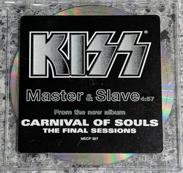KISS Eric Singer Owned MASTER & SLAVE Promotional Promo CD Personal Collection