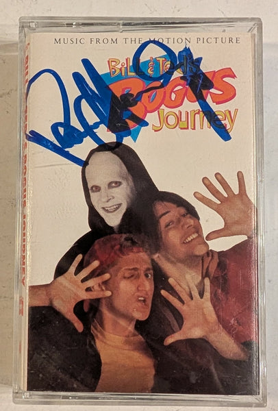 PAUL STANLEY signed BILL & TED BOGUS JOURNEY  CASSETTE 90s signature