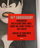 KISS Online Ex DYNASTY 45th Anniversary COLORED VINYL NEW Sealed w Poster