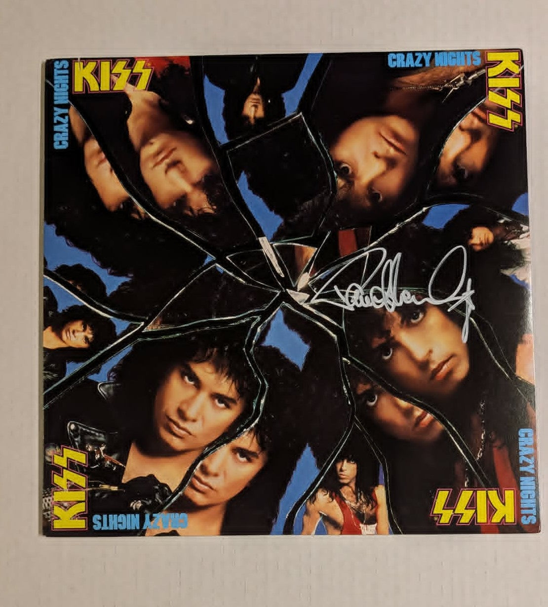 KISS Crazy Nights サイン入り CD Autographed KISS Crazy Nights CD