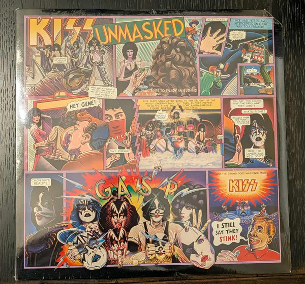 KISS UNMASKED Original 1980  Vinyl LP SEALED NEW w poster and order form