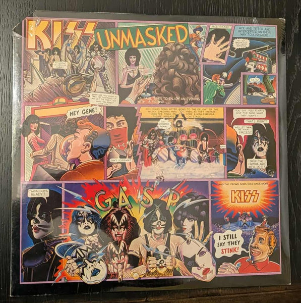 KISS UNMASKED Original 1980  Vinyl LP SEALED NEW w poster and order form