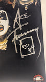 KISS ACE FREHLEY Signed DEBUT 1st  LP Autograph Signed in Silver Scratch and Dent #3