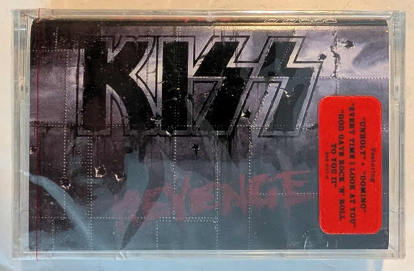KISS Eric Singer Owned  REVENGE Sealed  Cassette Personal Collection