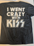 KISS PAUL STANLEY owned CRAZY NIGHTS Tour T-shirt Size Large