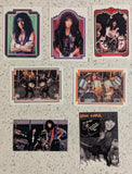 ERIC CARR Vintage Trading Card Set with Guitar Pick and Magnet