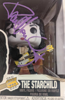 KISS PAUL STANLEY  signed FUNKO POP Purple Paint Pen Signature Autograph SCRATCH & DENT