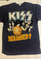 KISS Eric Singer Owned  MARCH MADNESS Shirt 3-30-2012 T-Shirt  New Unused  Personal Collection Large
